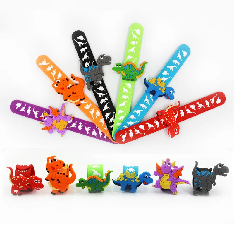 6pcs/lot Dinosaur Party Baby Gift Toy Kids Dinosaur Ring Party Birthday Party Favors for Kids Birthday Dinosaur Small Gift