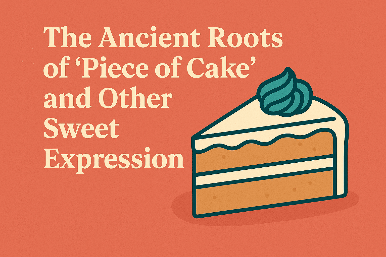 The Ancient Roots of 'Piece of Cake' and Other Sweet Expressions