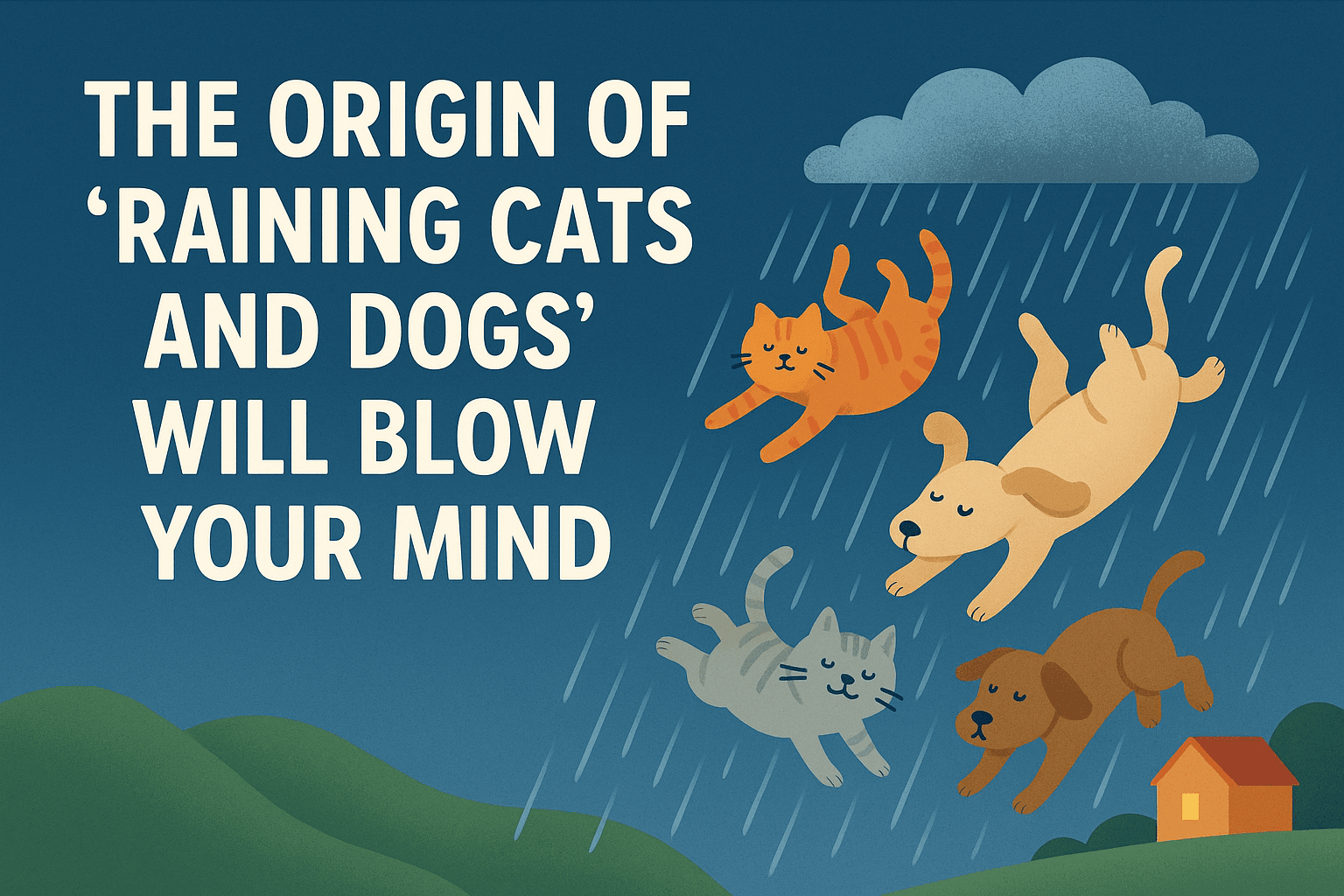 The Origin of 'Raining Cats and Dogs' Will Blow Your Mind