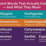 Weird Words That Actually Exist — And What They Mean