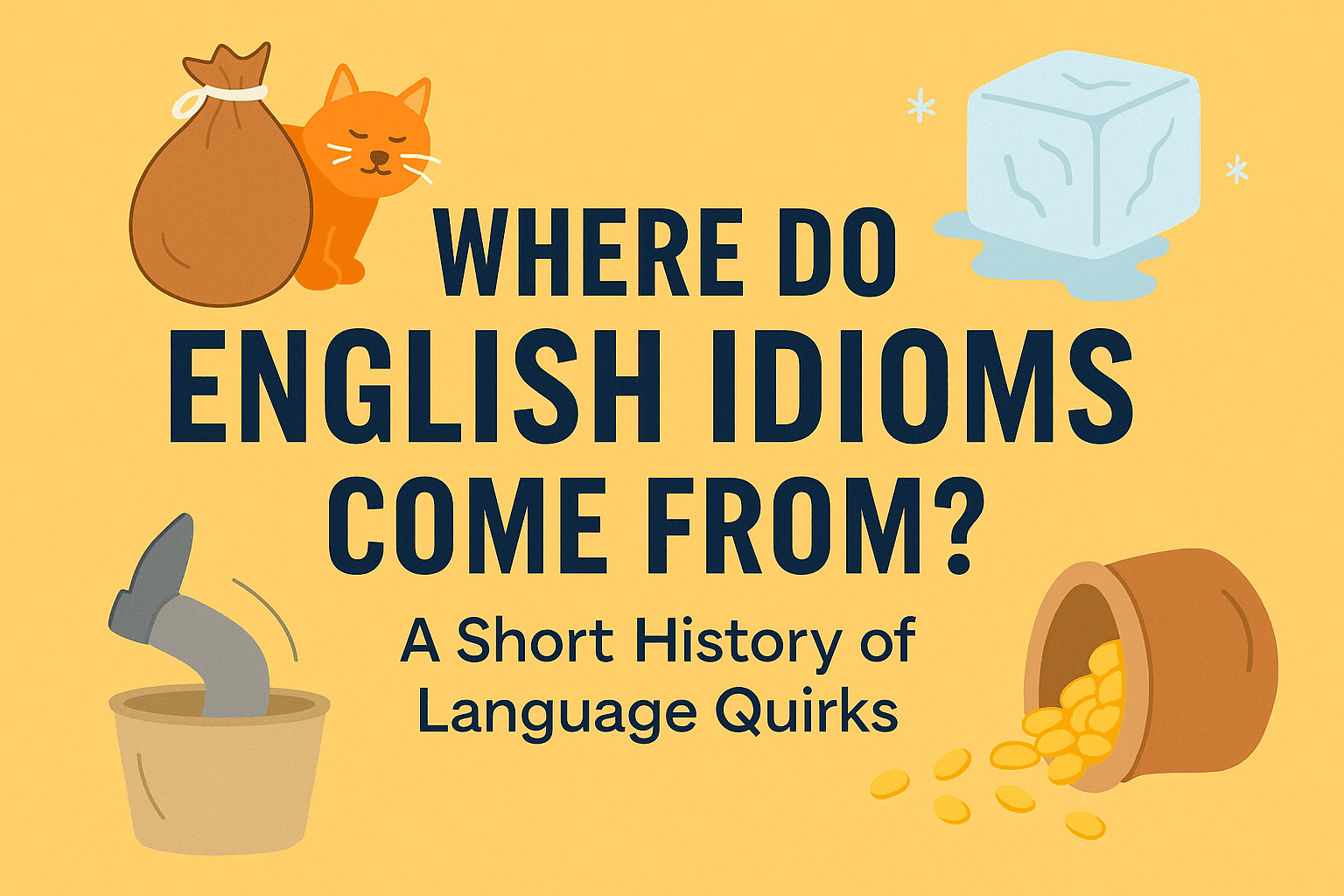 Where Do English Idioms Come From? A Short History of Language Quirks