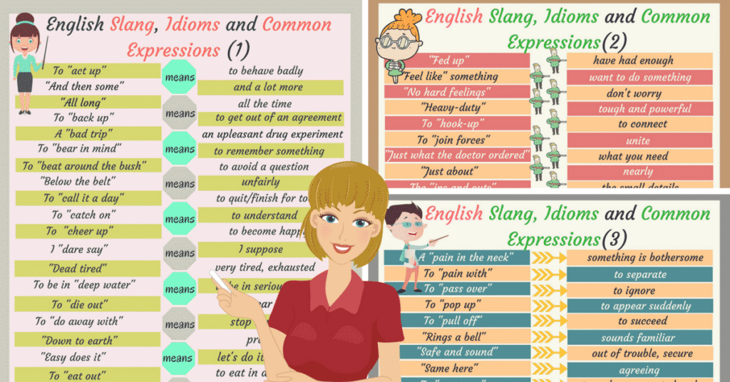 dioms vs. Slang What’s the Real Difference