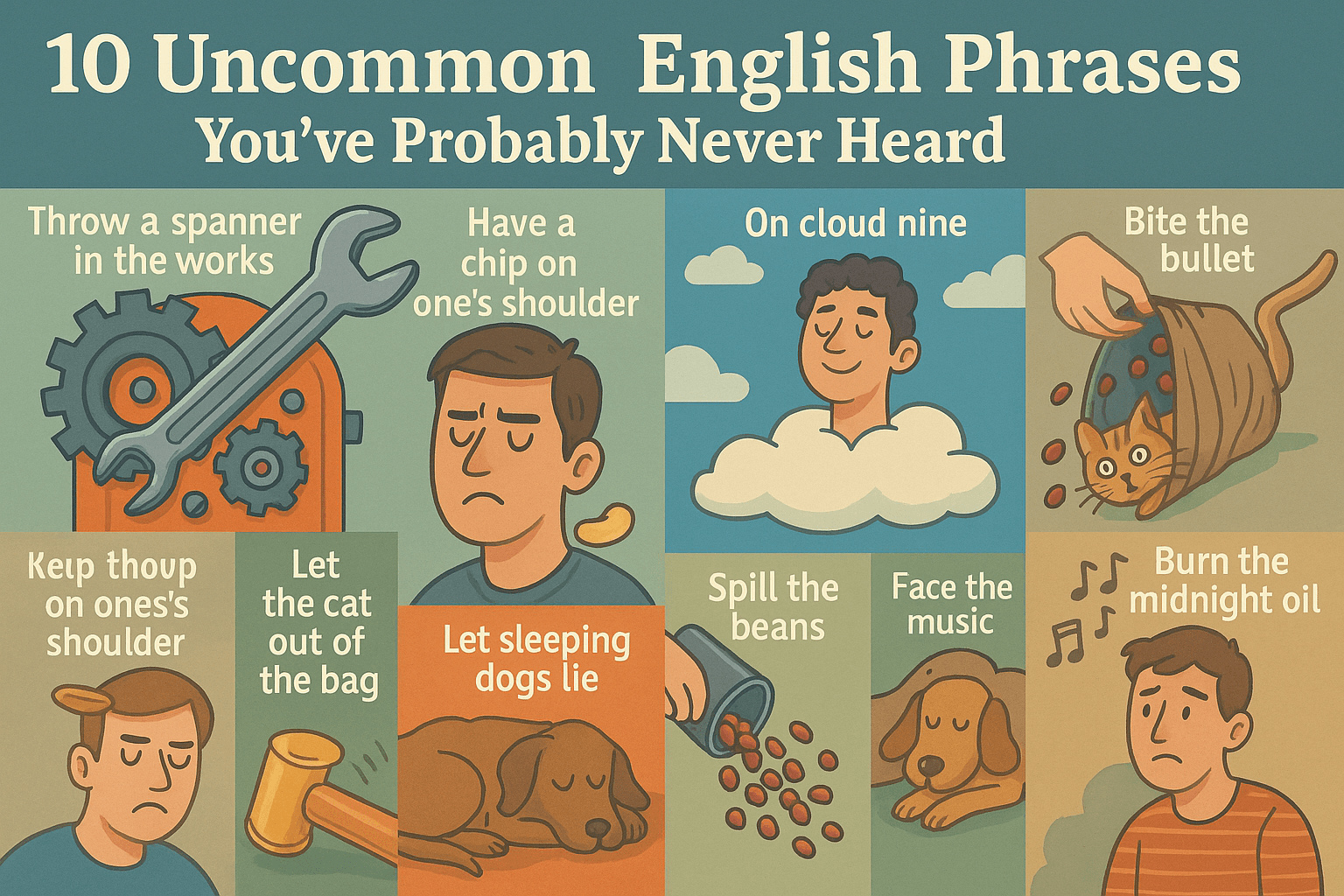 10 Uncommon English Phrases You’ve Probably Never Heard