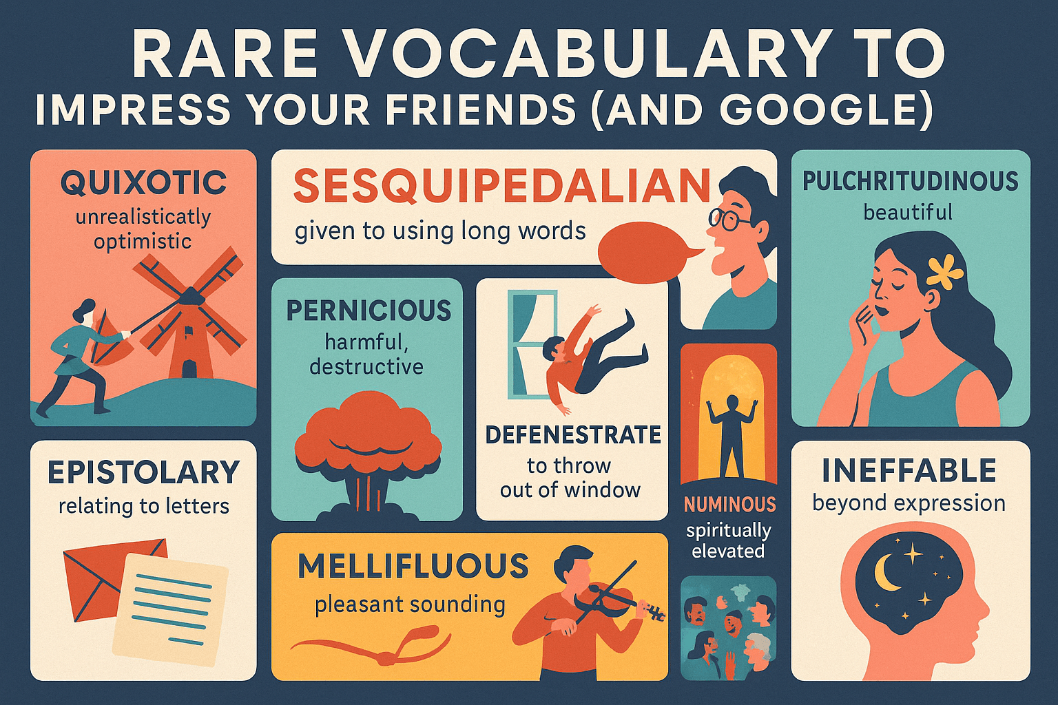 Rare Vocabulary to Impress Your Friends (and Google)
